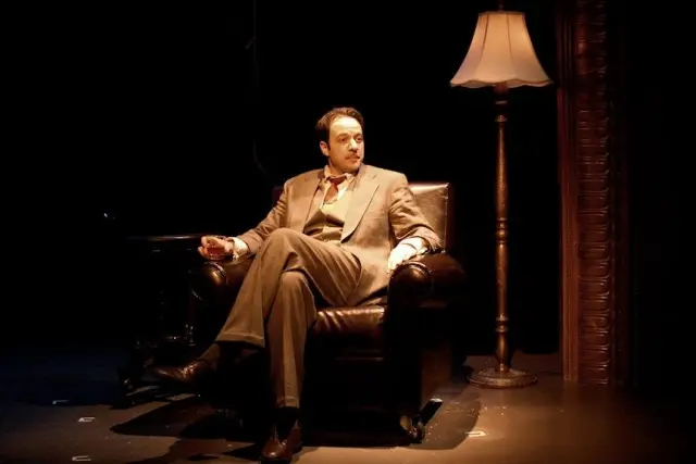 David Mason as Richard Hannay in The 39 Steps